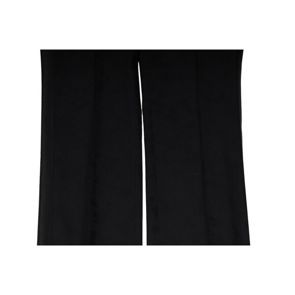 Redemption Subtle Camo Tuxedo Trousers IT 42 US 8 Black Stretch Wool Wide Pant - Picture 4 of 12
